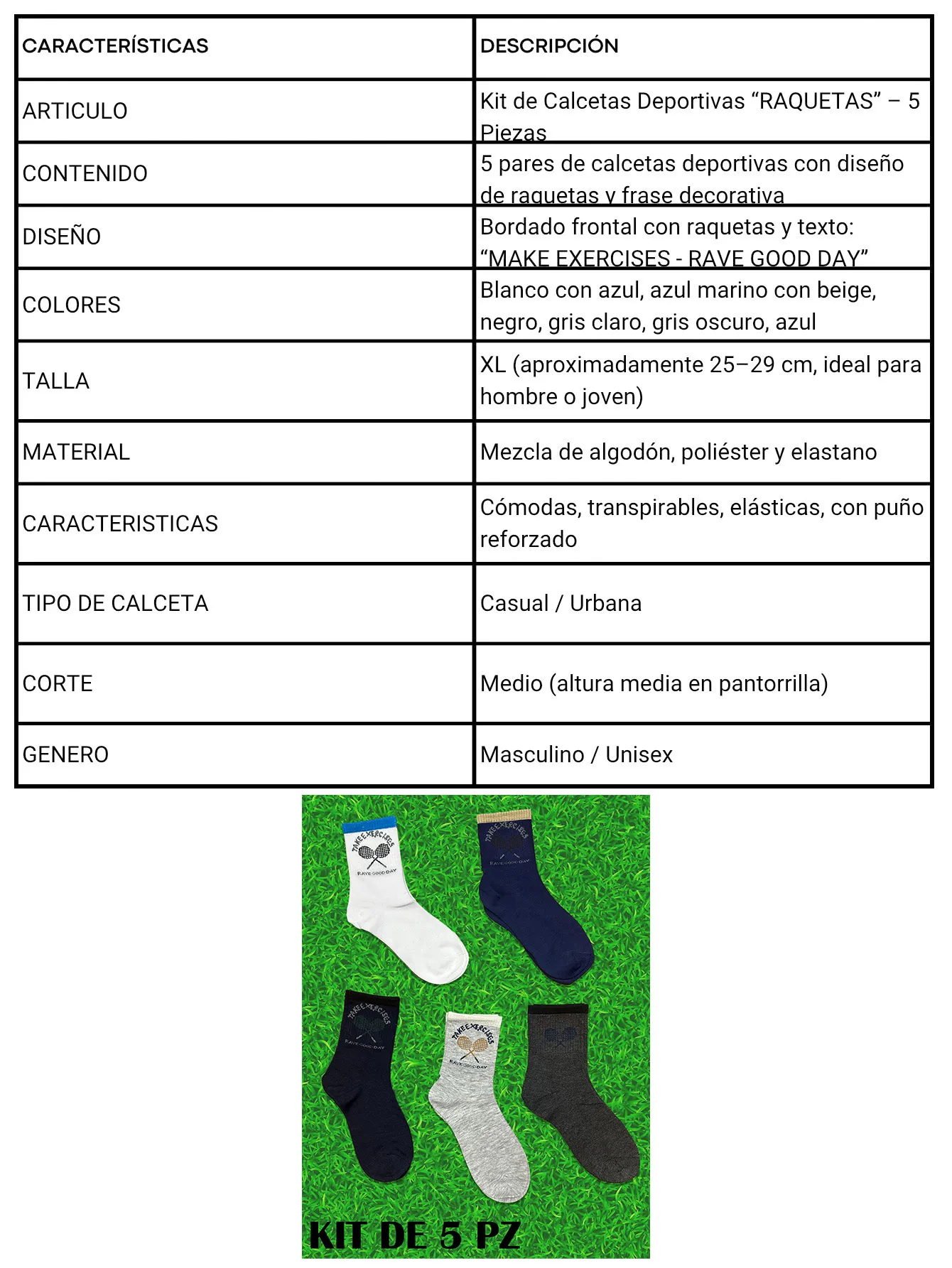 DF6102 KIT DE 5 2500